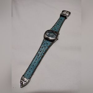 Geneva platinum watch